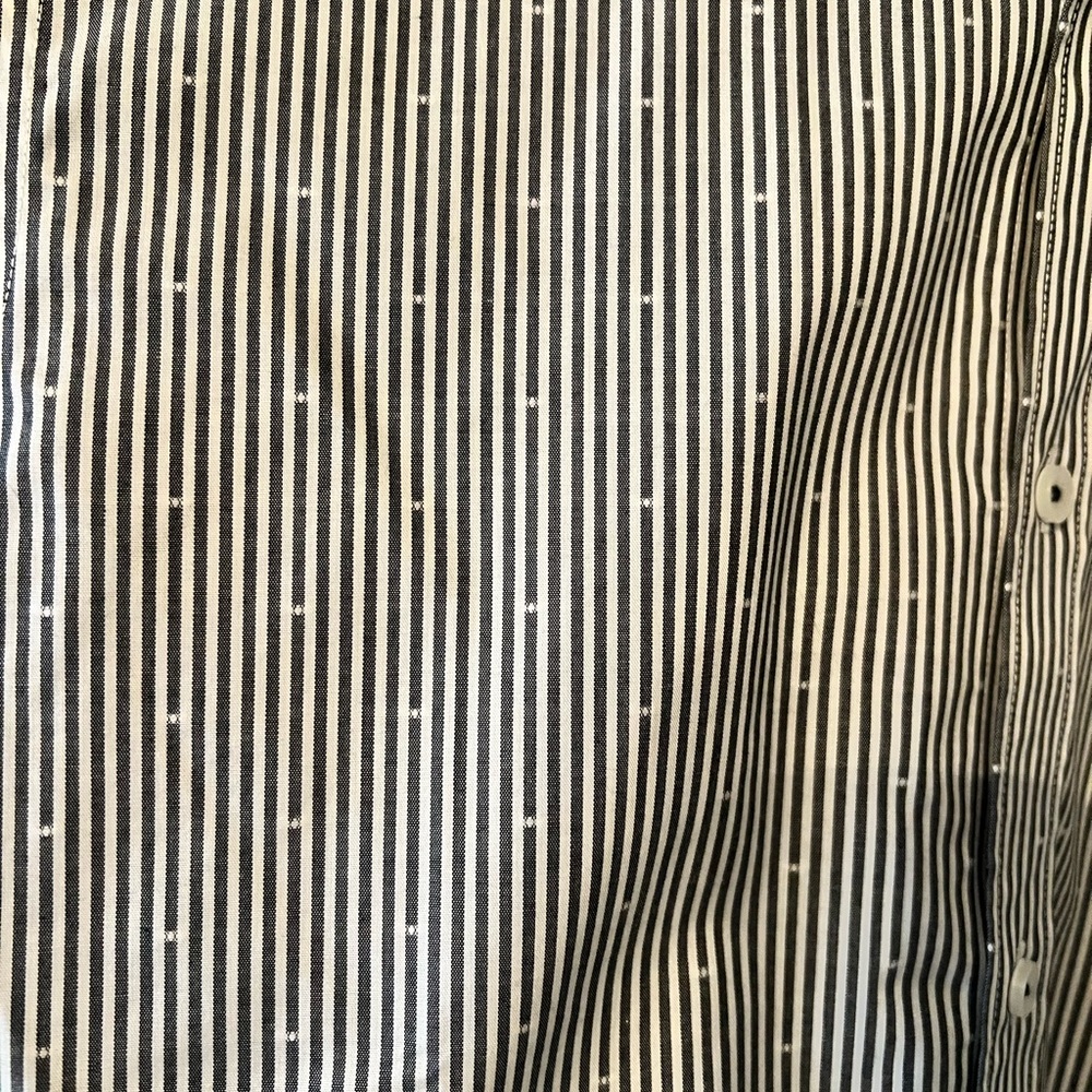 Ryan Seacrest~Long Sleeve Dress Shirt~Slim Fit~Non-Iron~14 1/2- 32/33 - Picture 3 of 7